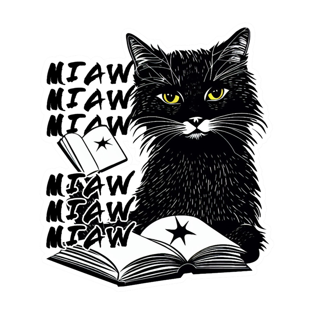 Cat Miaw - I Love Cat - Cute Cat (3).png