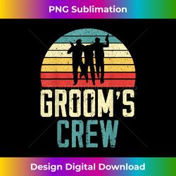 Grooms' Crew Groom Squad Stag Night Bachelor Party - Sophisticated Png Sublimation File - Animate Your Creative Concepts