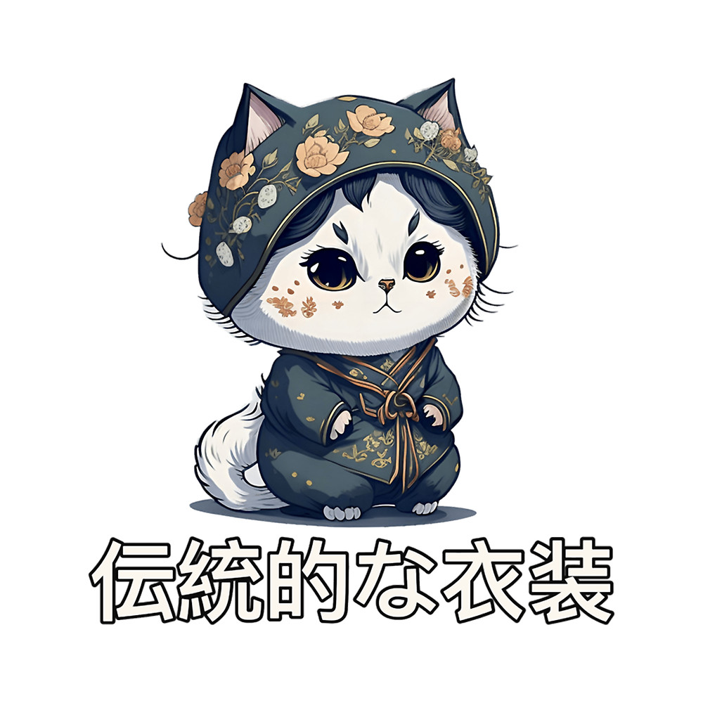 Cat Miaw ( Japanese ) Traditional outfit (5).png