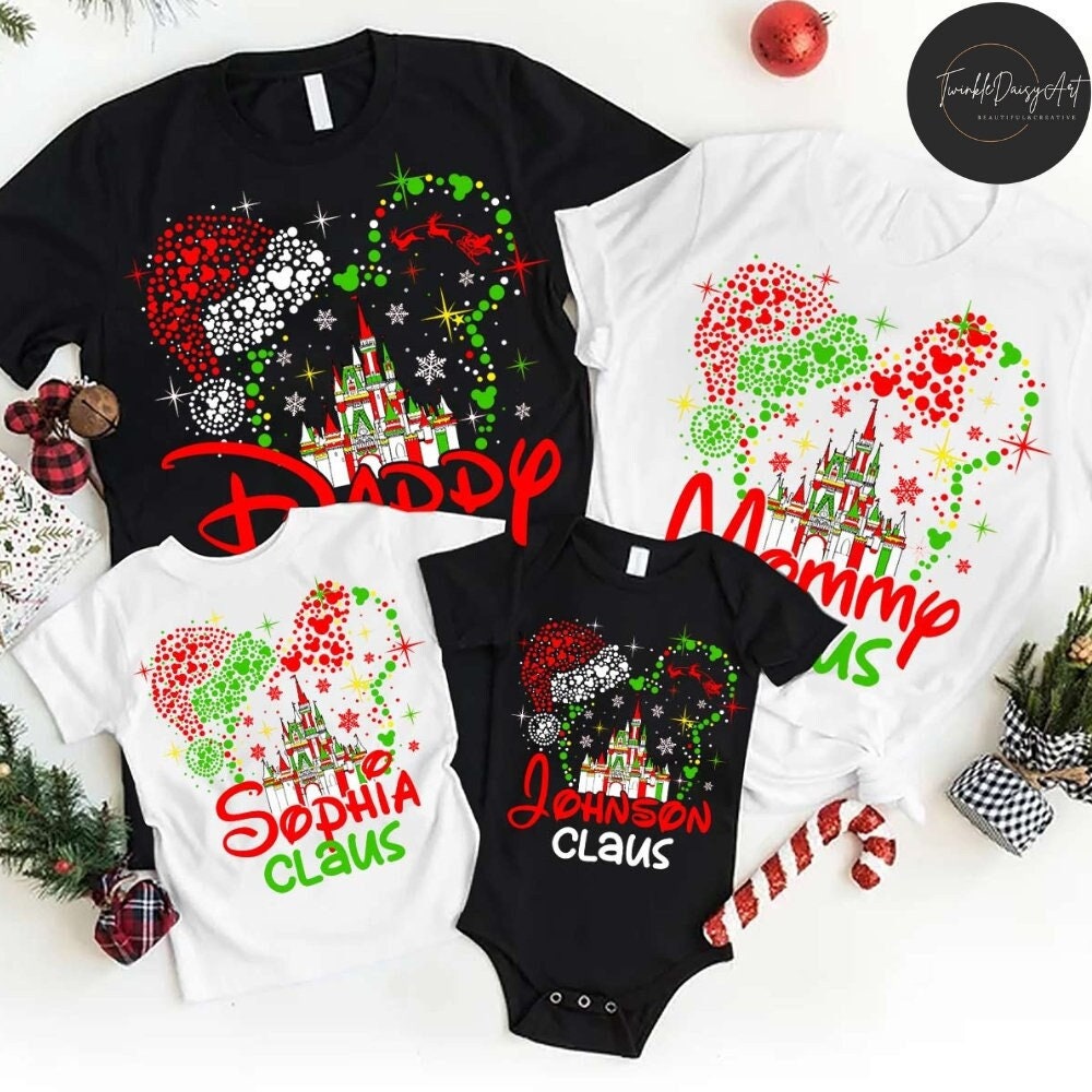 Personalized Mickey Minnie Ears Disney Family Christmas Shirt, Daddy Mommy Gigi Claus Christmas, Mickey's Very Merry Christmas Party 2023.jpg