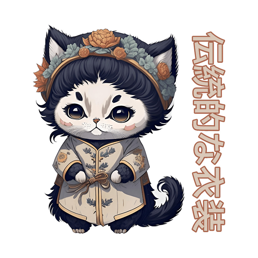 Cat Miaw ( Japanese ) Traditional outfit(4).png