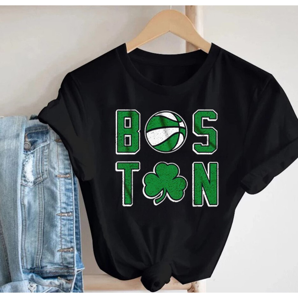 Boston Basketball Typography Vintage Retro Black TShirt, Boston Basketball Team Vintage Shirt, American Basketball Shirt, Gift For Fans.jpg