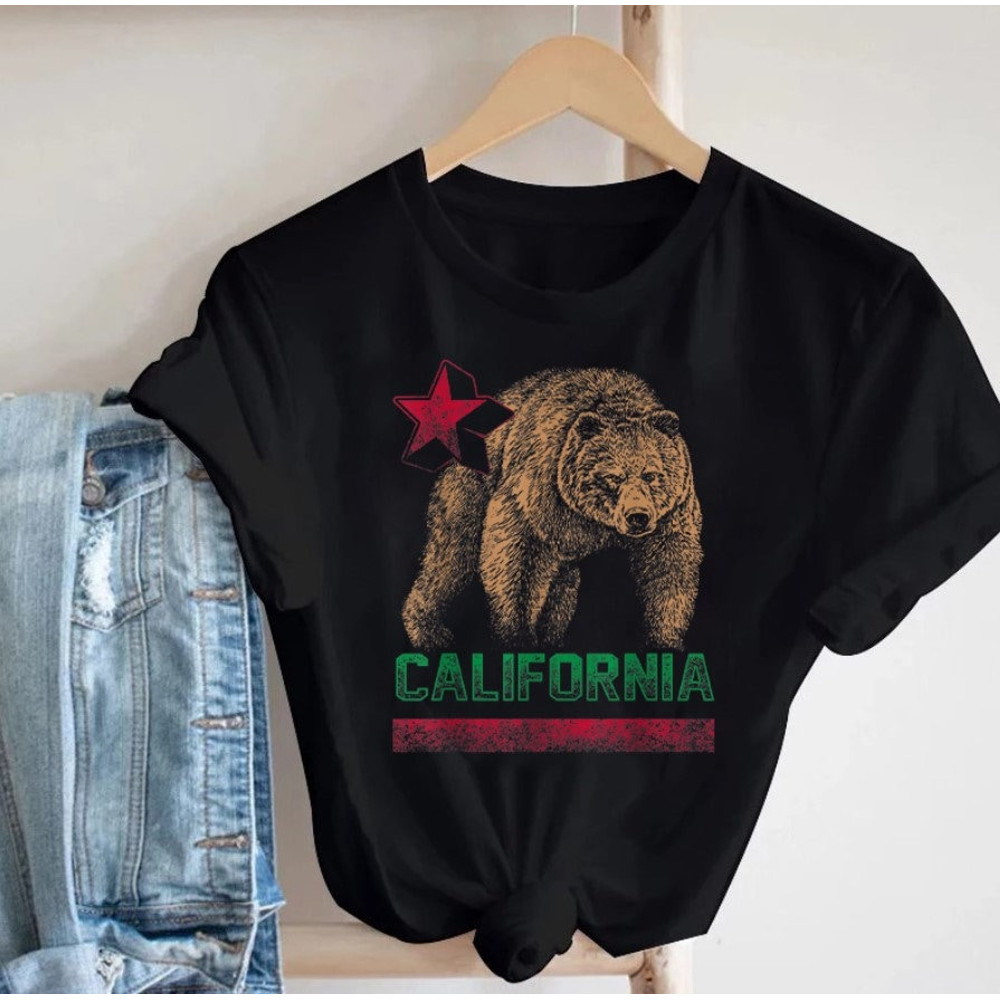 California Bear Vintage Shirt, California Republic Retro 90s TShirt.jpg