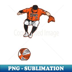Austin Hays Beach Ball Stomp - Modern Sublimation PNG File - Transform Your Sublimation Creations