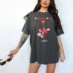 comfort colors vintage 1990 depeche mode world violator concert t-shirt