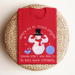 physical therapy shirt, christmas physical therapy shirt, christmas tree tee, physical therapist shirt, funny christmas