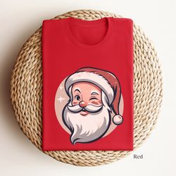 retro santa christmas shirt, vintage santa shirt, vintage santa claus tee, santa claus retro shirt, retro christmas shir