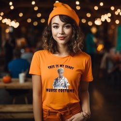 scary nurse halloween shirt, funny nurse halloween shirt, spooky zombie, nurse halloween costume tee, nurse halloween te