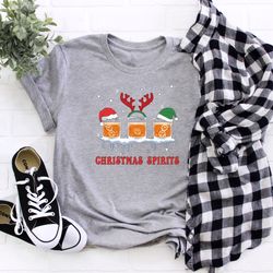 christmas spirits shirt, bourbon christmas shirt, whiskey lover shirt, christmas holiday shirt, christmas shirt, christm