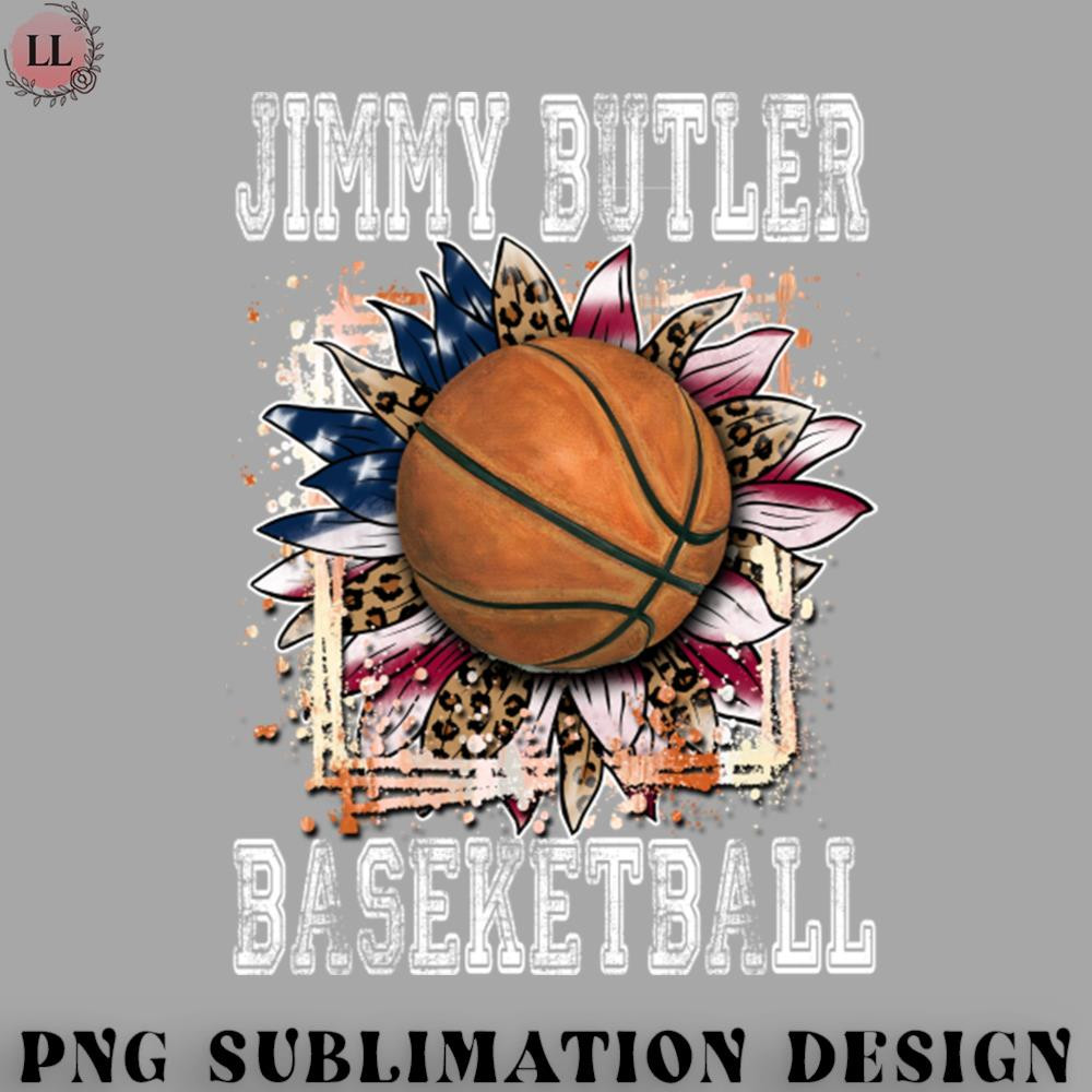 KL070723145632-Basketball PNG Graphic Aesthetic Butler Name Flowers Basketball Artwork.jpg