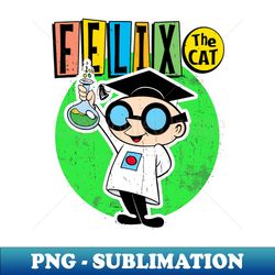 Graphic comic cat Vintage Photographic - Decorative Sublimation PNG File - Boost Your Success with this Inspirational PNG Download