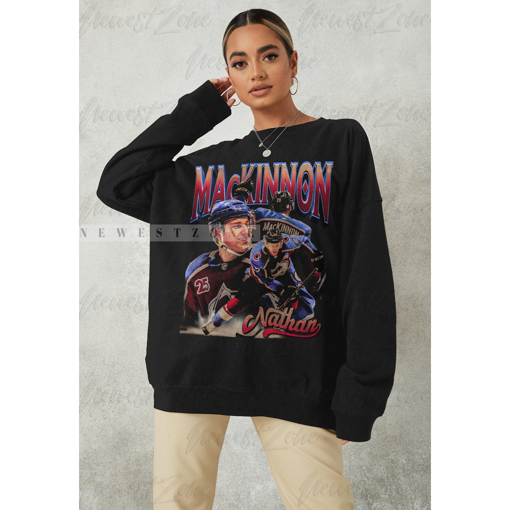 Vintage 90s Sweatshirt Hoodie Graphic Tee Gift Fans Nathan MacKinnon Shirt Ice Hockey Canadian Professional Hockey Championship NZ173.jpg