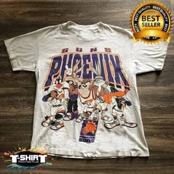 vintage phoenix suns looney tunes shirt, phoenix sun sweater, suns t-shirt