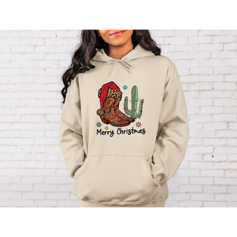Merry Christmas Hoodie, Christmas Western Hoodie, Christmas Vacation Hoodie, Christmas Party Hoodie, Christmas Holiday Hoodie.jpg