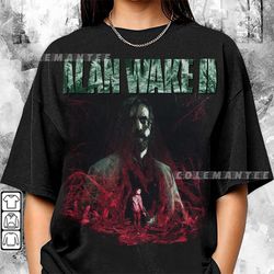 alan wake 2 90s horror game shirt, bootleg game movie alan wake vintage y2k sweatshirt