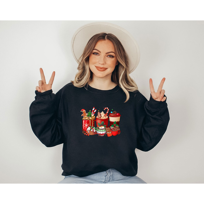Christmas Coffee Sweatshirt, Christmas Sweatshirt, Christmas Family Sweatshirt, Christmas Party Sweatshirt, Christmas Vacation Sweatshirt 1.jpg