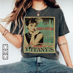 audrey hepburn movie shirt, audrey hepburn music rock concert vintage 90s retro concert