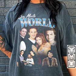 boy meets world movie shirt, vintage merch y2k boy meets world tshirt