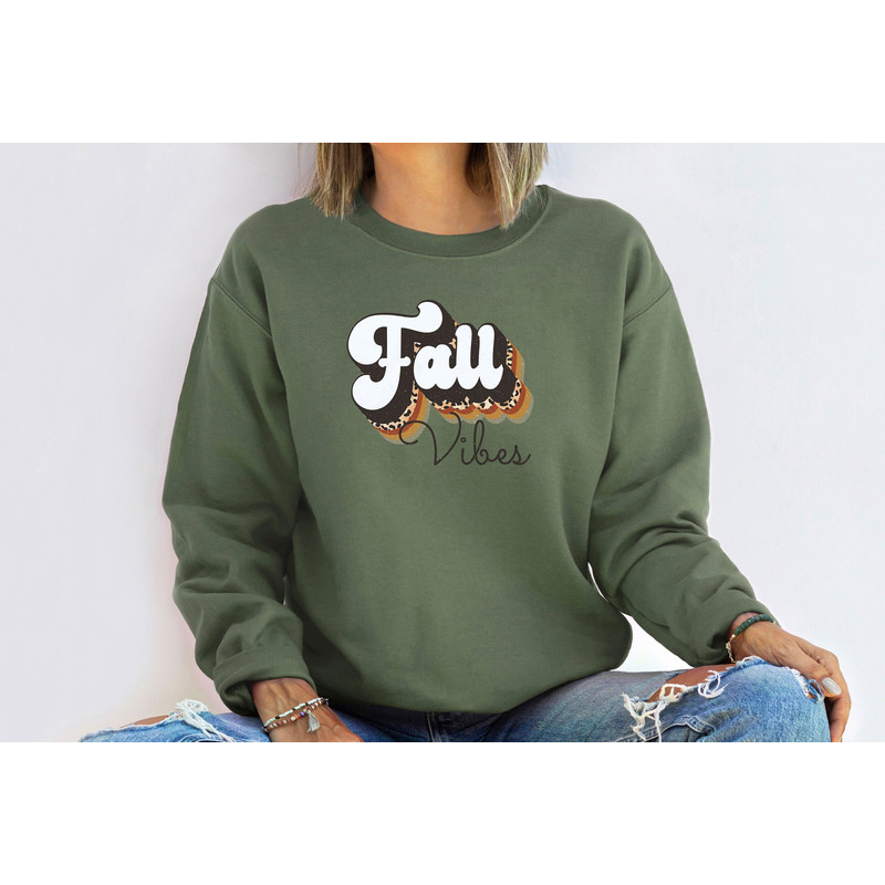 Fall Vibes Sweatshirt, Cute Thanksgiving Sweatshirt, Cute Fall Sweatshirt, Turkey Sweatshirt, Autumn Sweatshirt, Thanksgiving Gifts.jpg
