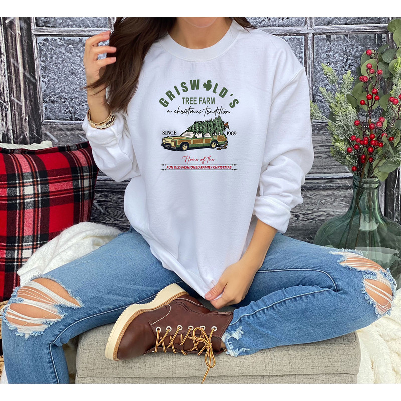 Griswold's Tree Farm Since 1989 Sweatshirt, Christmas Tree Sweatshirt, Christmas Sweatshirt, Christmas Family Sweatshirt, Christmas Gifts.jpg