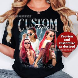 custom bootleg rap tee, custom your own bootleg shirt