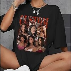 custom bootleg rap tee, vintage custom funny rap shirt