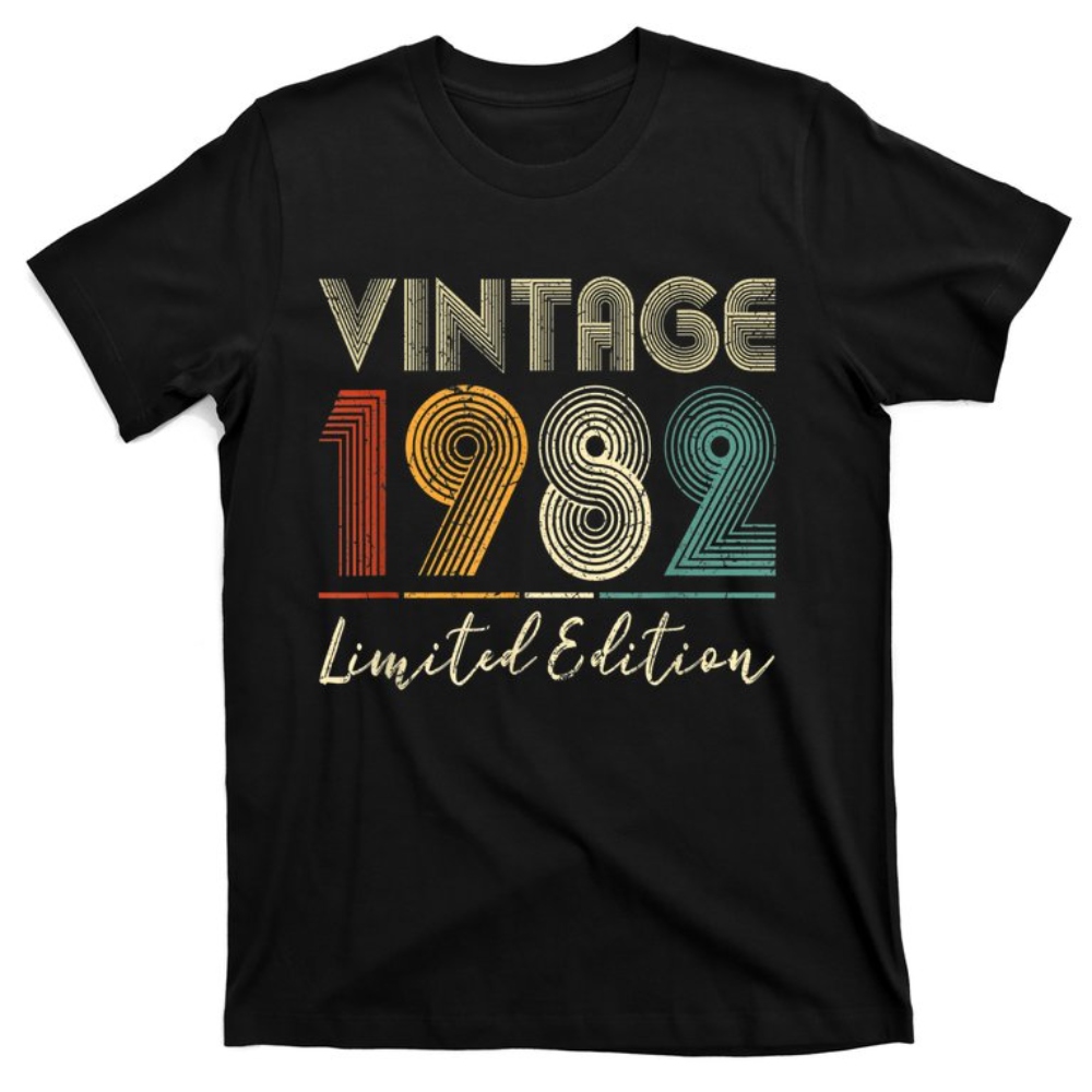 40 Year Old Funny Gift Vintage 1982 Limited Edition 40th Birthday Gift T-Shirt.jpg