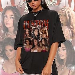 custom vintage girlfriend sweatshirt, custom bootleg rap shirt