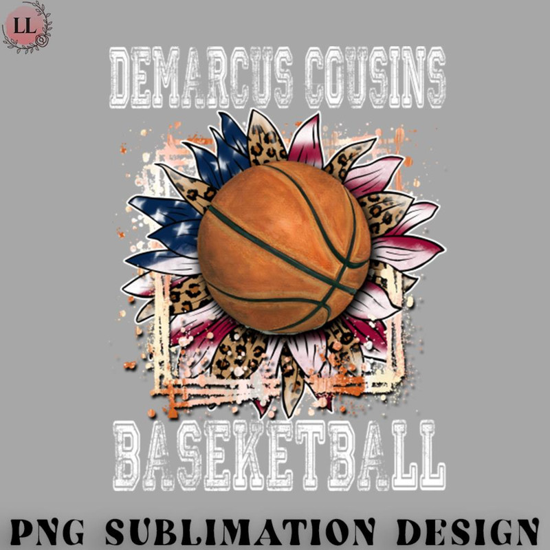 KL070723145634-Basketball PNG Graphic Aesthetic Cousins Name Flowers Basketball Artwork.jpg
