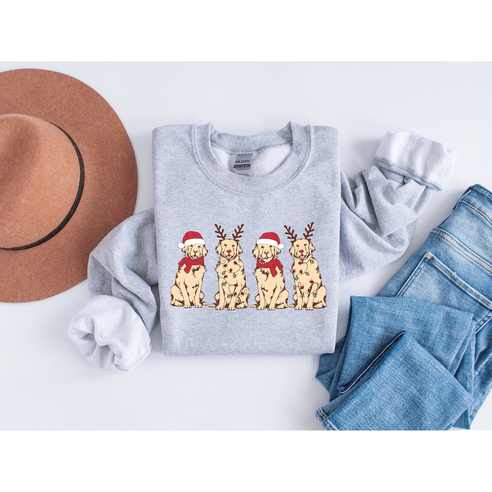 Christmas Dog Sweatshirt, Dog Owner Christmas Gift, Dog Christmas Sweatshirt, Christmas Crewneck, Holiday Sweater, Christmas Shirt, Dog Gift.jpg