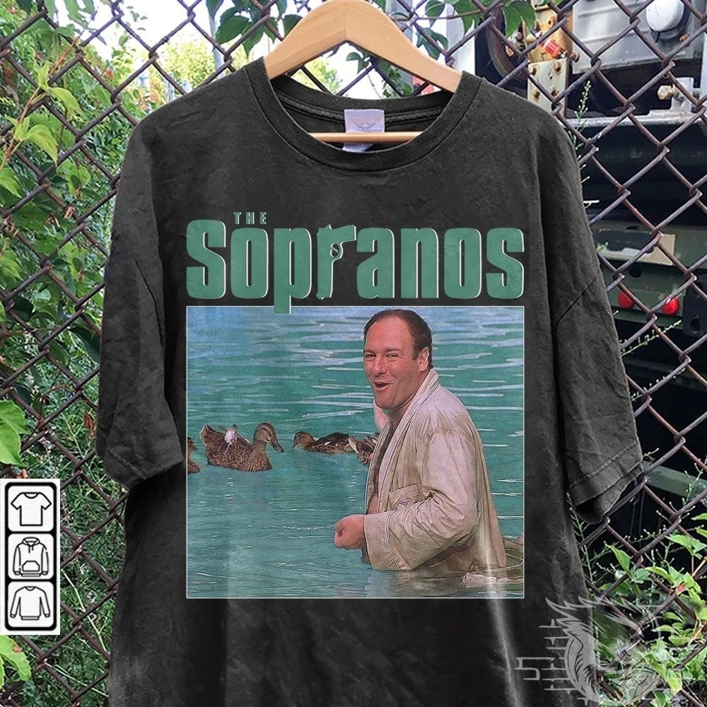 Ducks The Sopranos Movie Shirt, Funny Sopranos 90S Y2K Vintage Retro Bootleg, Tony Soprano TV Series Graphic Tee Gift For Fan MO0806VL.jpg