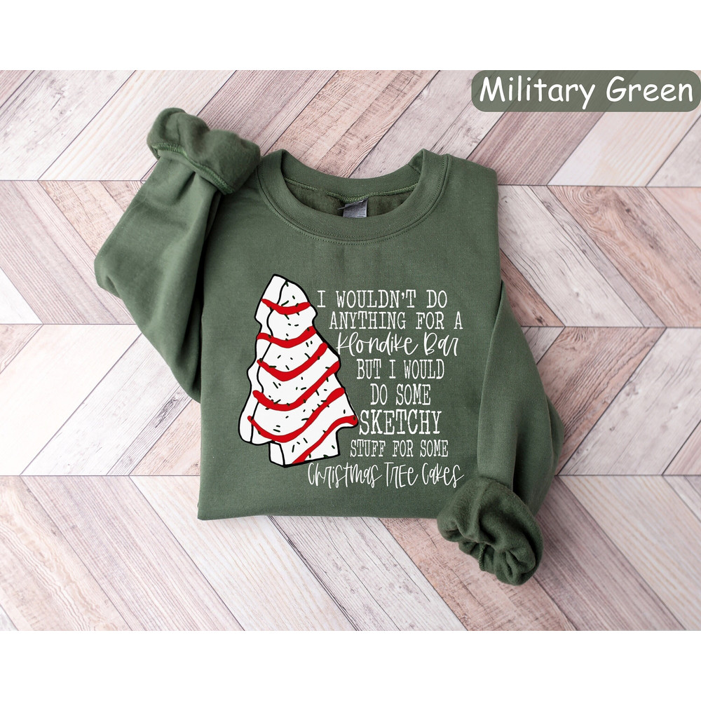 Christmas Tree Cake Sweatshirt, Holiday Sweaters, Christmas Cake Shirt, Christmas Crewneck, Funny Christmas Shirt, Xmas Tee, New Year Shirts.jpg