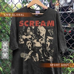 ghostface movie shirt, funny scream halloween vintage 90s y2k horror
