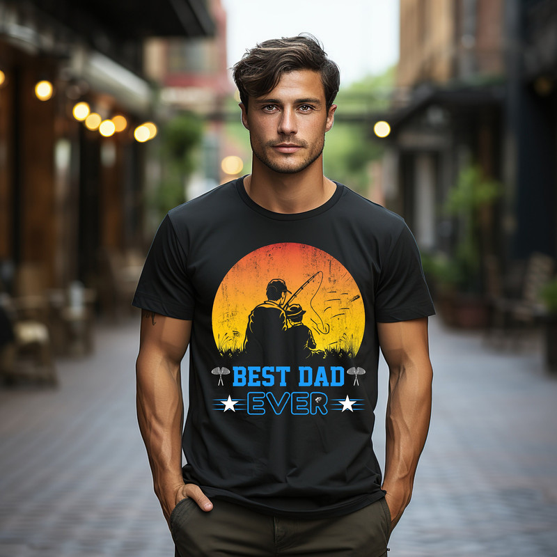 Best Dad Ever Shirt, Father's Day Gift, Daddy Shirt, Dada Shirt, Funny Dad Gift from Daughter, Funny Birthday Gift for Best Dad, New Dad Tee 2.jpg