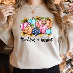 blessed and thankful pumpkin sweatshirt, leopard pumpkin patch tee, thanksgiving dinner, hello pumpkin, autumn fall vibe