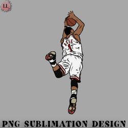 basketball png derrick rose dunk