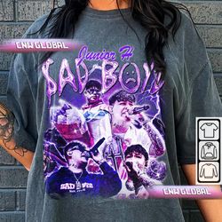 junior h music shirt, bootleg sad boiz world tour 2023 tickets vintage 90s y2k sweatshirt