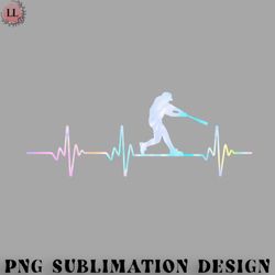 basketball png funny baseball lover baseball player heartbeat