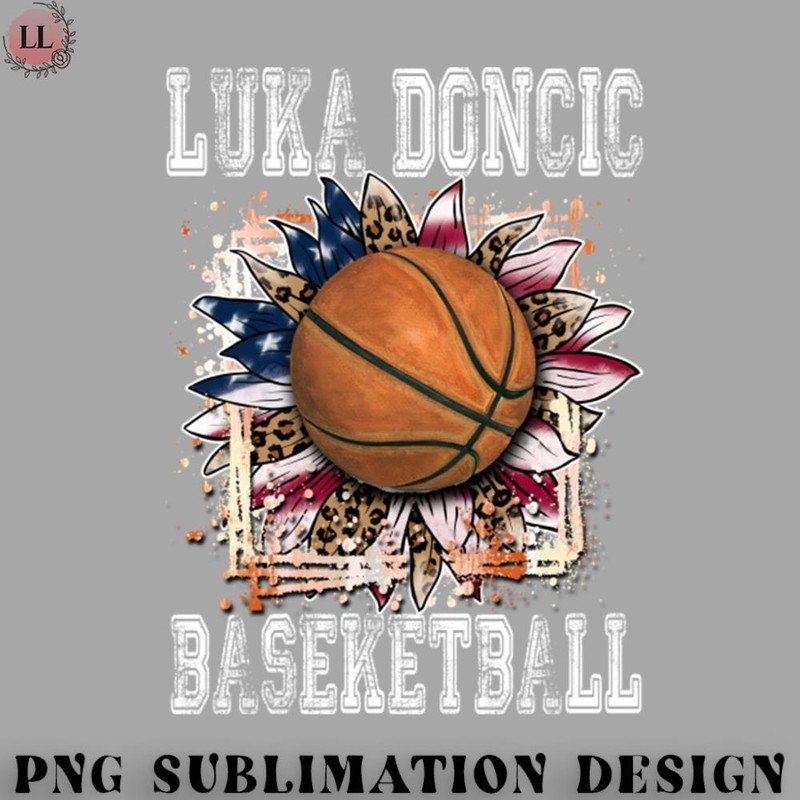 KL070723145635-Basketball PNG Graphic Aesthetic Doncic Name Flowers Basketball Artwork.jpg