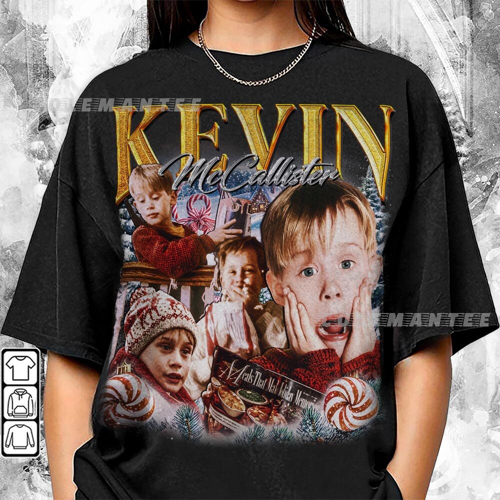 Kevin McCallister Home Alone 90s Shirt, Bootleg Movie Retro Christmas Vintage Y2K Sweatshirt, Gift For Family Unisex Hoodie 3110F MLUD.jpg
