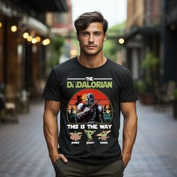 Dadalorian And Son Shirt, Disney Star Wars Dad Shirt, Dad and Baby Matching Shirts, New Dad Shirt, Fathers Day Shirt, Da