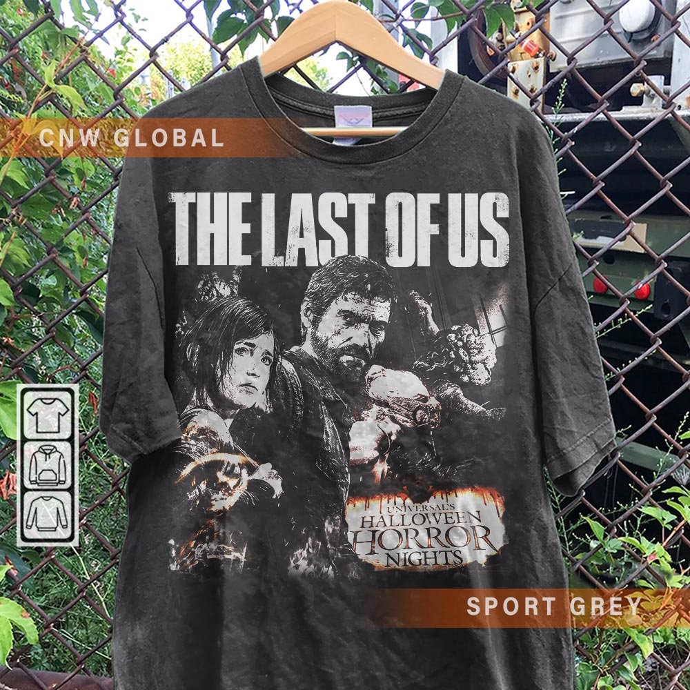Last Of Us Movie Shirt, Halloween Horror Nights 2023 The Last Of Us Vintage 90s Y2K, Infected Zombie Gift For Fan MO1507VL.jpg