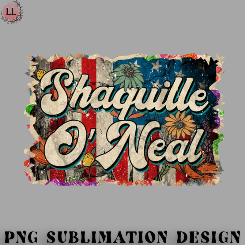 ET070723145932-Basketball PNG Retro Beautiful Flowers ONeal Proud Basketball Name Flag.jpg