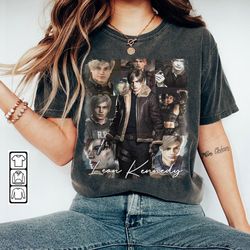 leon kennedy vintage shirt, leon kennedy resident evil 4 6 vintage retro 90s style