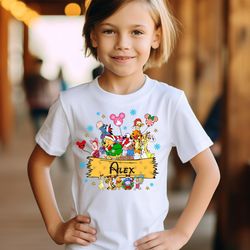disney christmas winnie the pooh shirt, pooh and friends shirt, tigger eeyore piglet rabbit xmas shirt, winnie the pooh