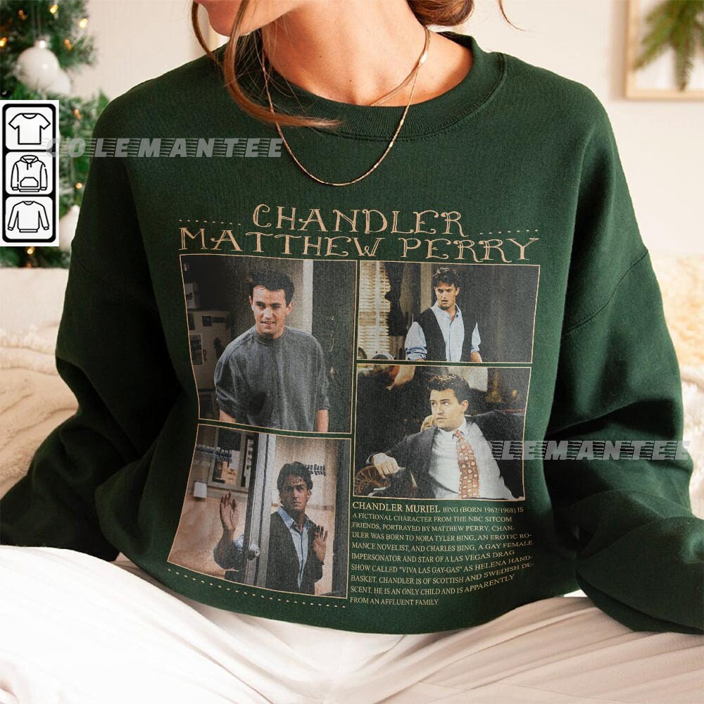 Matthew Perry Chandler 90s Shirt, Bootleg Movie Bing Character Vintage Y2K Sweatshirt, Matthew Perry Retro Peace Rip 1969 2023 3010F MLUD.jpg