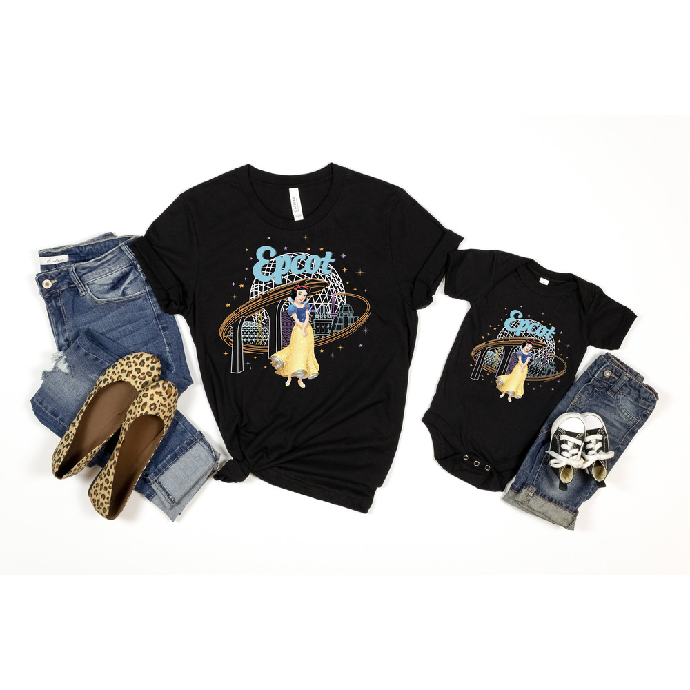 Disney Epcot Snow White T-Shirt, Disney Around The World Shirt, Disneyland Family Epcot Trip Shirt, Disney World Traveler Shirt.jpg
