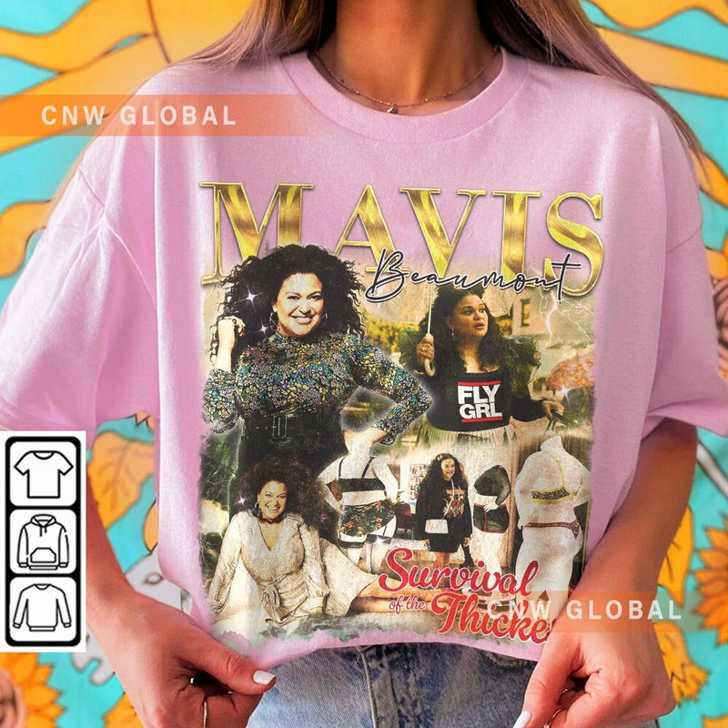 Mavis Beaumont Movie Shirt, Survival Of The Thickest Vintage 90s Y2K, Fly Grl Come As Your Are Film Gift For Fan Bootleg2407VL.jpg