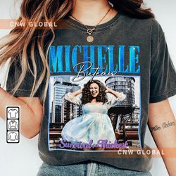 michelle buteau movie shirt, survival of the thickest fly grl vintage 90s y2k