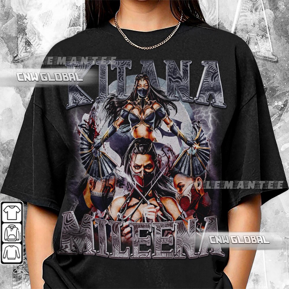 Mileena Kitana Mortal Kombat 1 90s Shirt, Bootleg Movie Fighting Games Vintage Y2K Sweatshirt, Retro Unisex Hoodie Gift For Fan 1210F MLUD.jpg